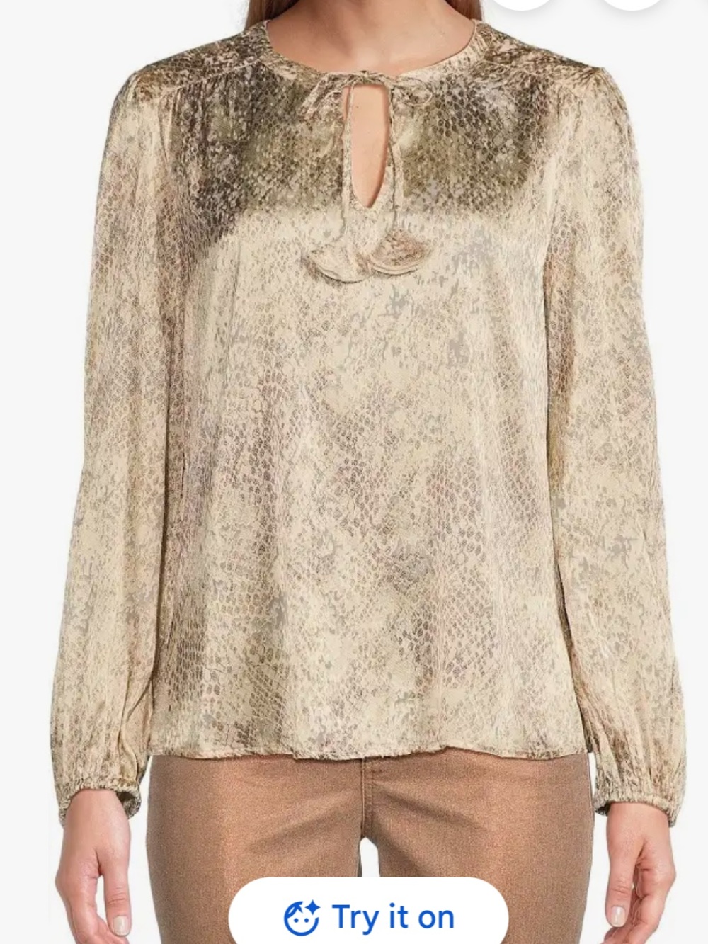 NWT Tommy Bahama Glittering Seas Long Sleeve Top Sz Medium